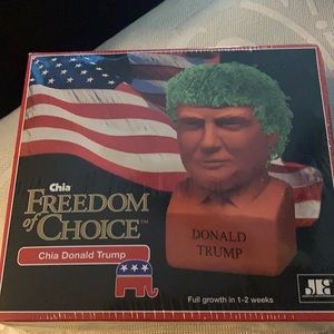 Chia pet Donald Trump, collector